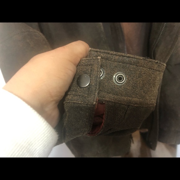 Vintage Greg Bell Bomber Jacket with collar. Men’s size XL-100% Genuine Leather - Picture 4 of 14